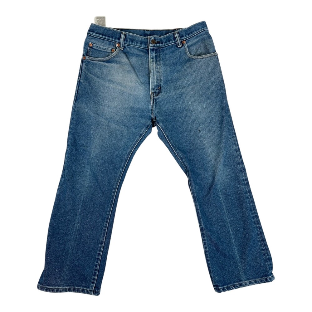 Vintage Levis 517 Jeans Mens 32x28 Boot Cut Flare Denim Made in Mexico Y2K Faded
